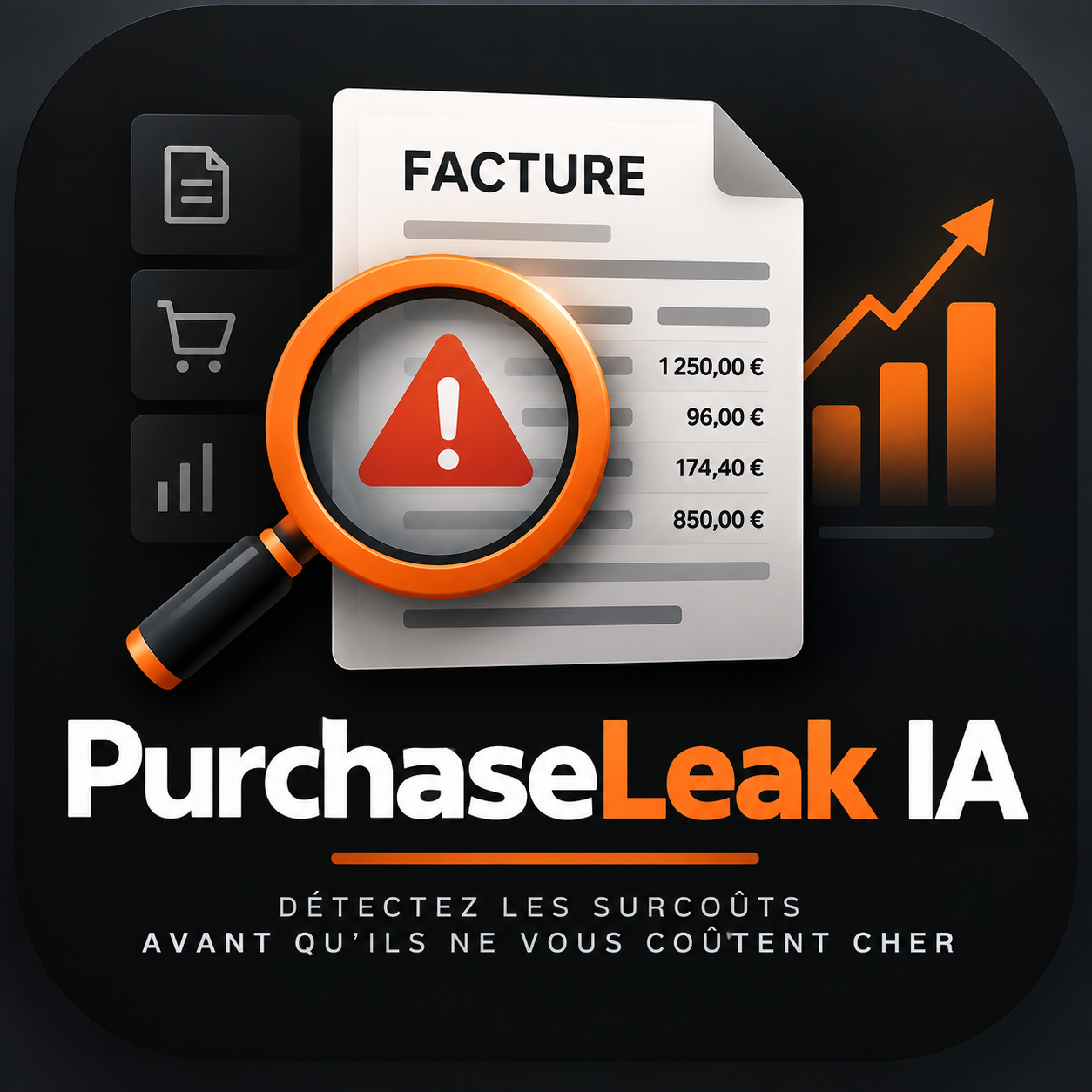 PurchaseLeak IA – Détectez les surcoûts et anomalies dans vos achats